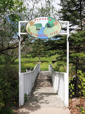 Eingang Stadtpark