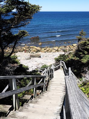 Weg zum Strand
