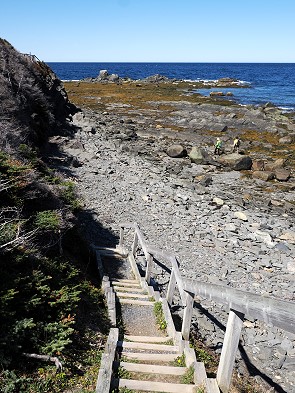 Treppen zum Strand