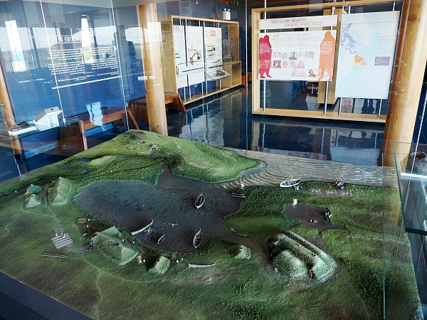 Modell Besucherzentrum