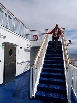Fähre Deck