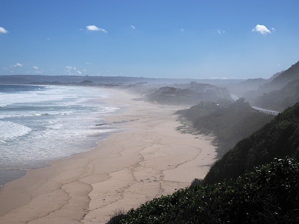 Keubooms Beach mit Gischt