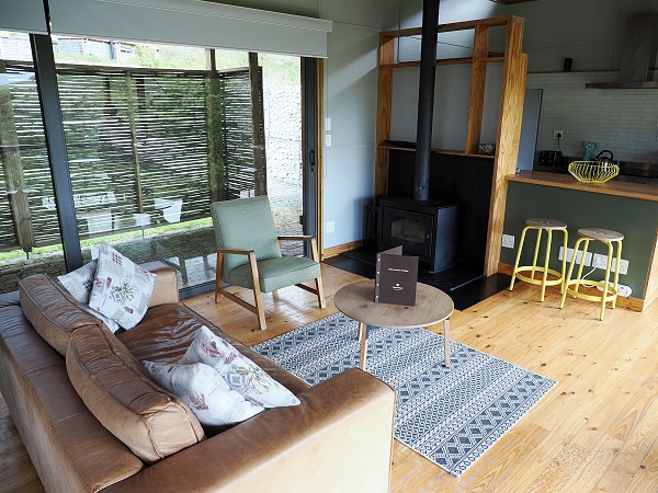 Wohnbereich und Küche