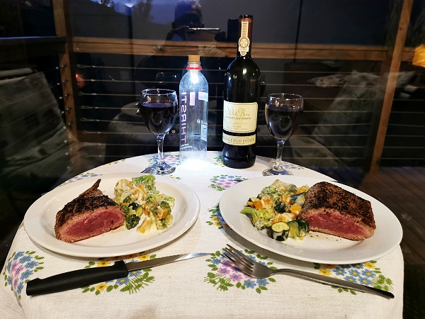 Michael macht perfektes Fleisch