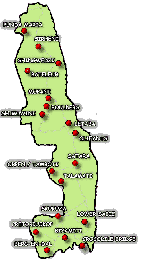 Karte der Camps