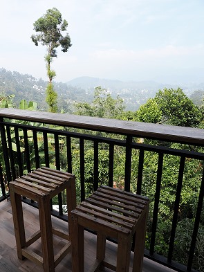Ausblick von der Terrasse